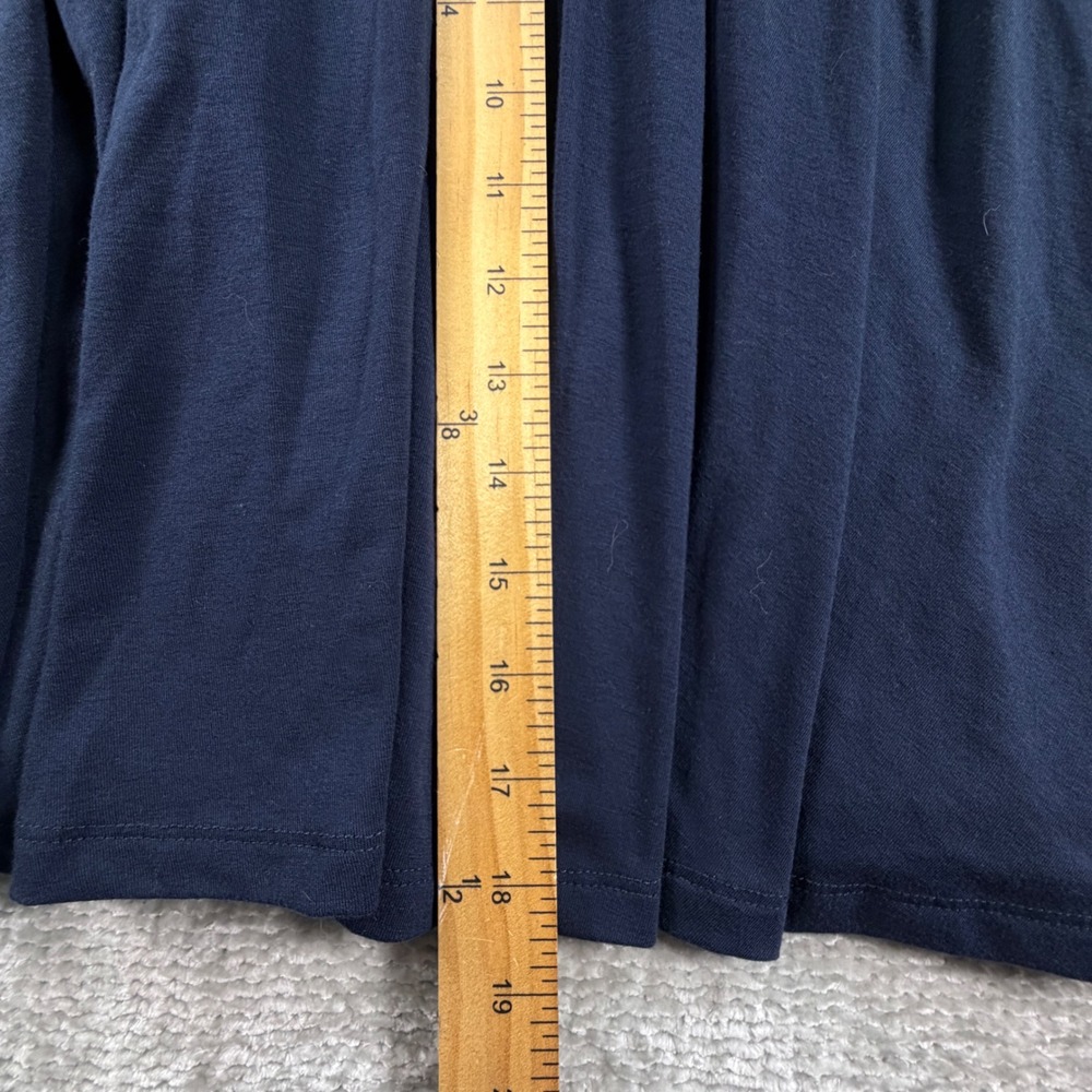 Old Navy Dress Fit & Flare Sleeveless Jersey Small Petite Navy Blue Casual - Picture 6 of 9